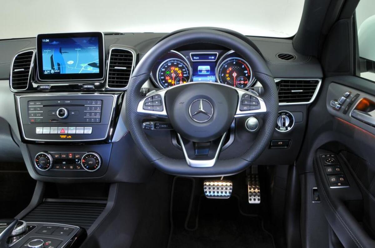 Mercedes-Benz GLE Coupé dashboard