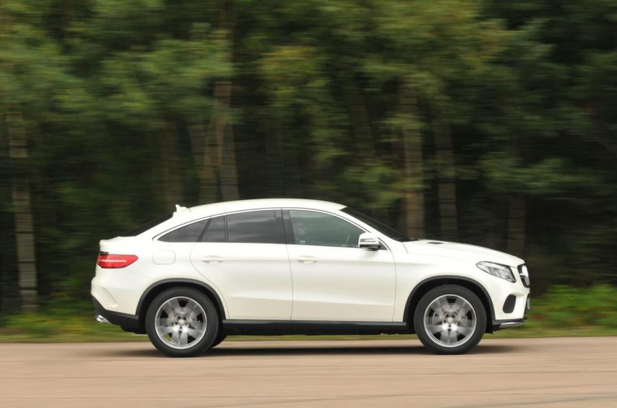 Mercedes-Benz GLE Coupé side profile
