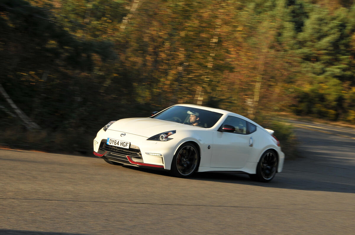Nissan 370Z Nismo cornering