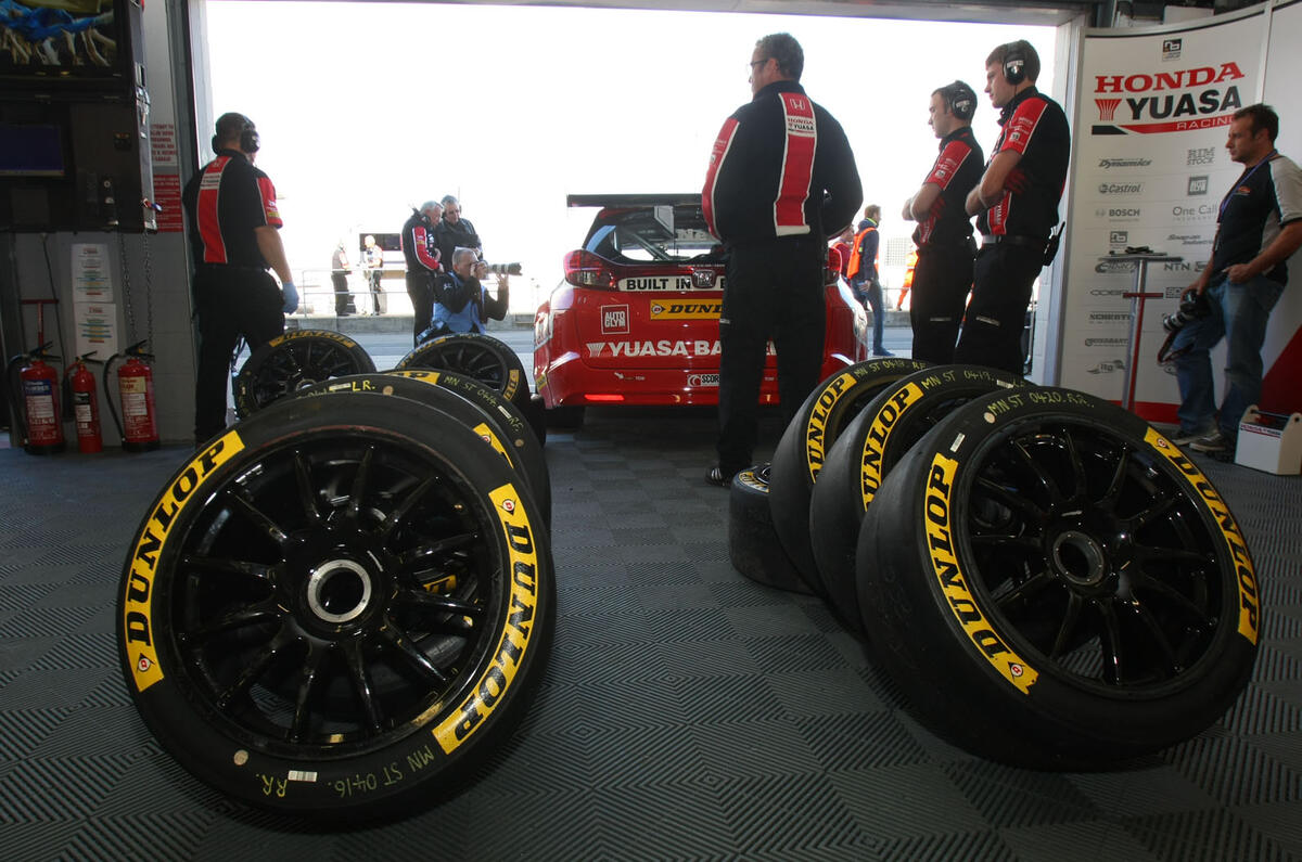 no title Driving the BTCC - how tyre technology is winning races
