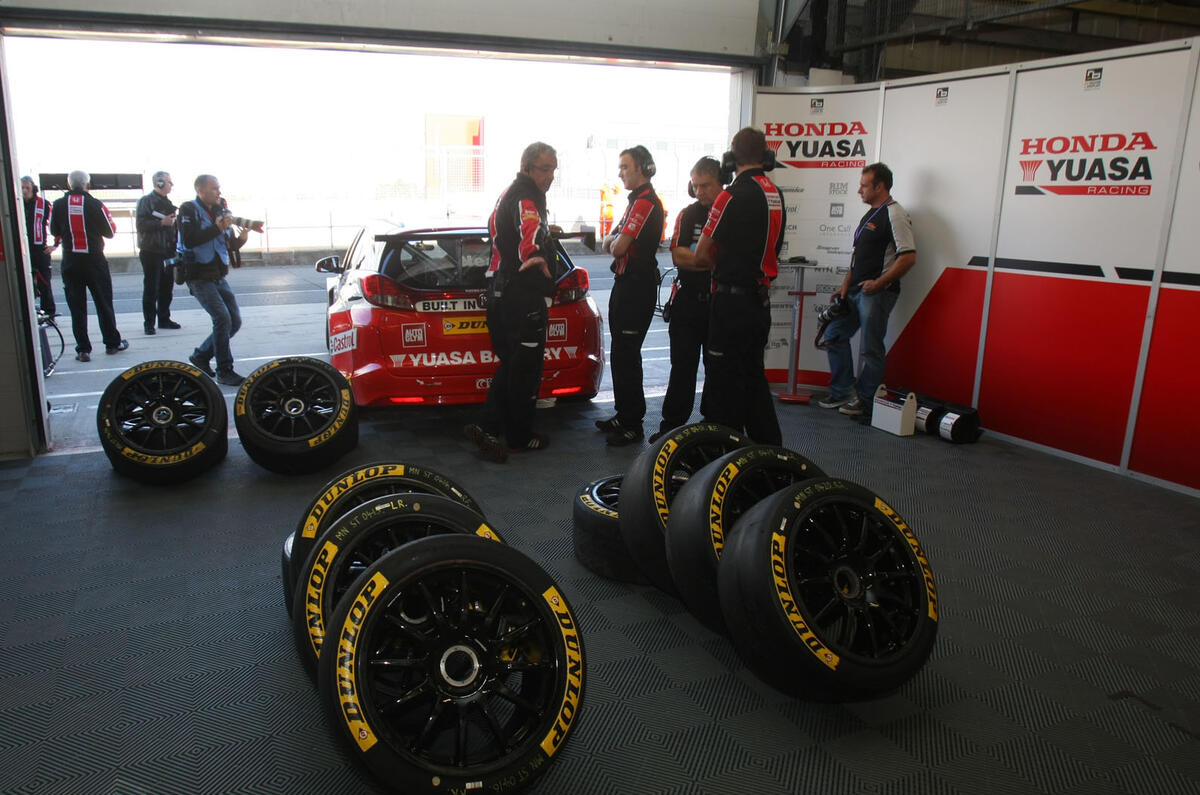 no title Driving the BTCC - how tyre technology is winning races