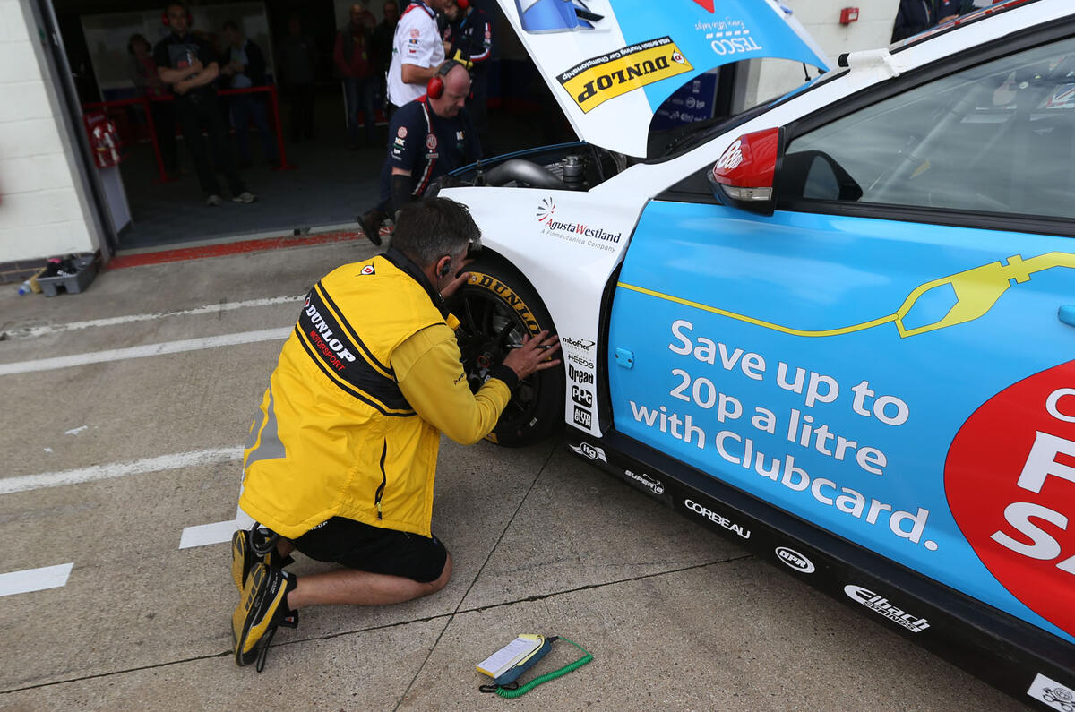 no title Driving the BTCC - how tyre technology is winning races
