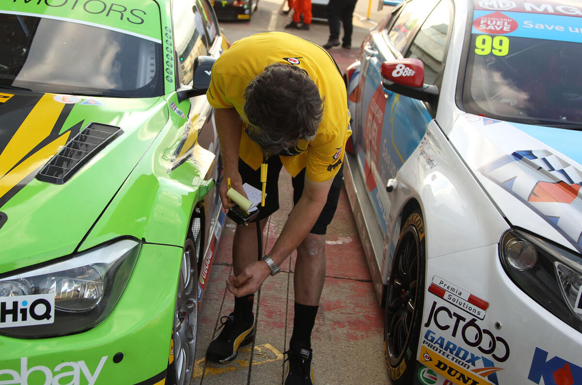 no title Driving the BTCC - how tyre technology is winning races