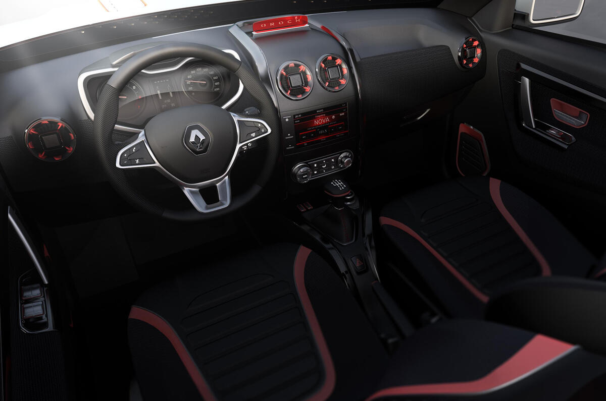 no title New Duster Oroch concept set for Sao Paulo motor show debut