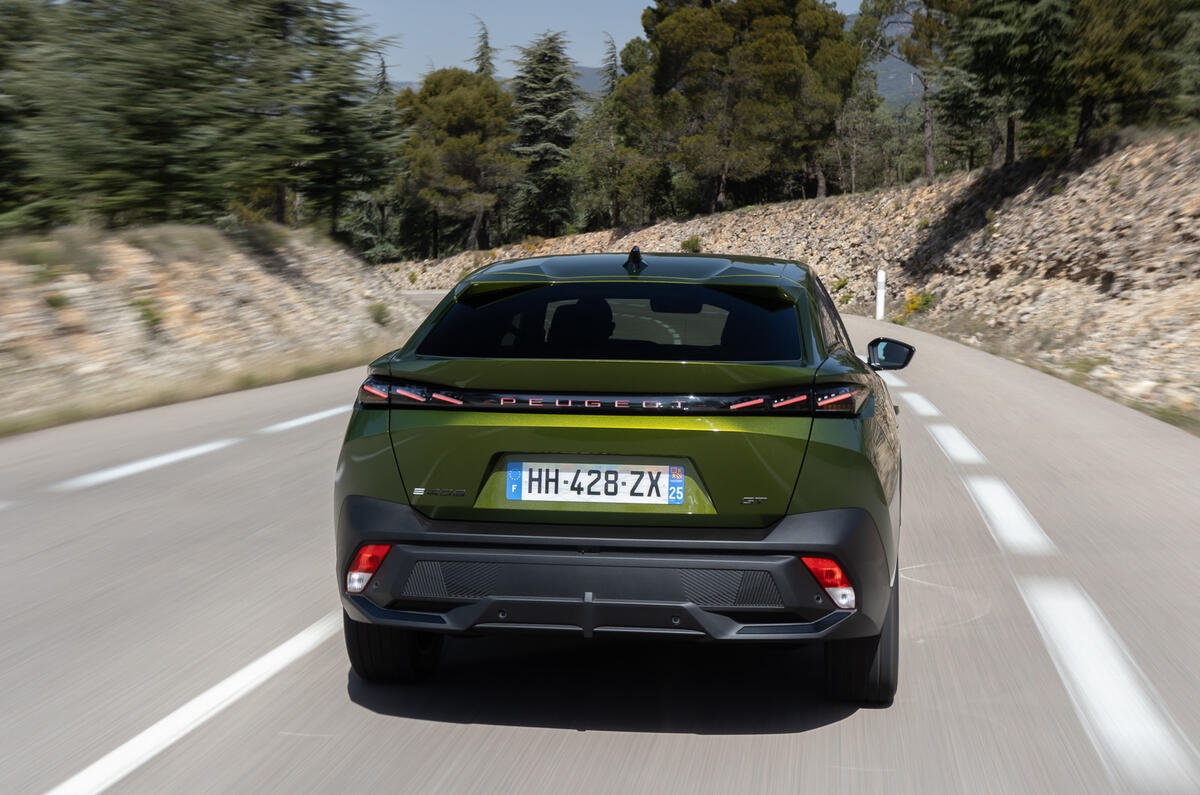 e 408 rear