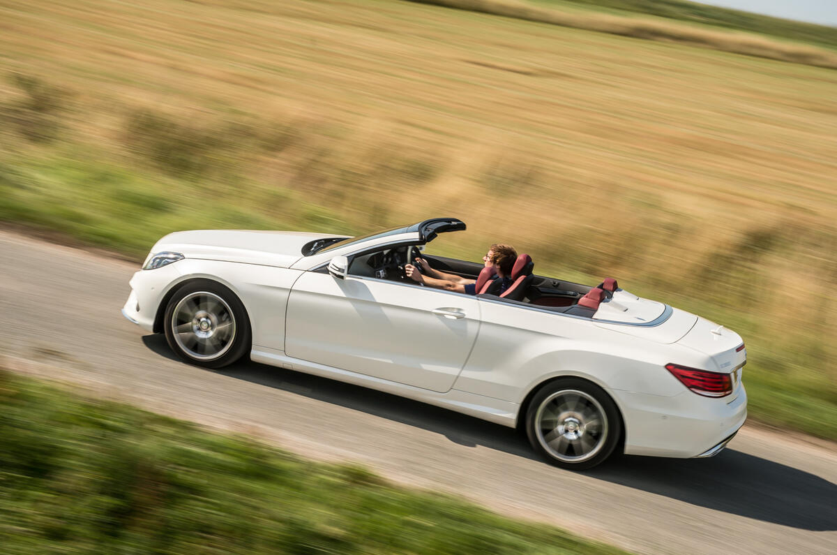 Mercedes-Benz E-Class Cabriolet side profile