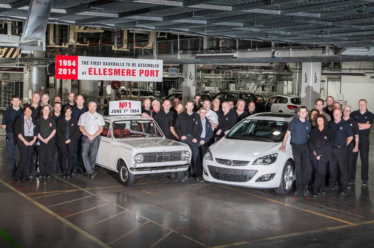 no title Vauxhall celebrates 50 years of Ellesmere Port - picture special