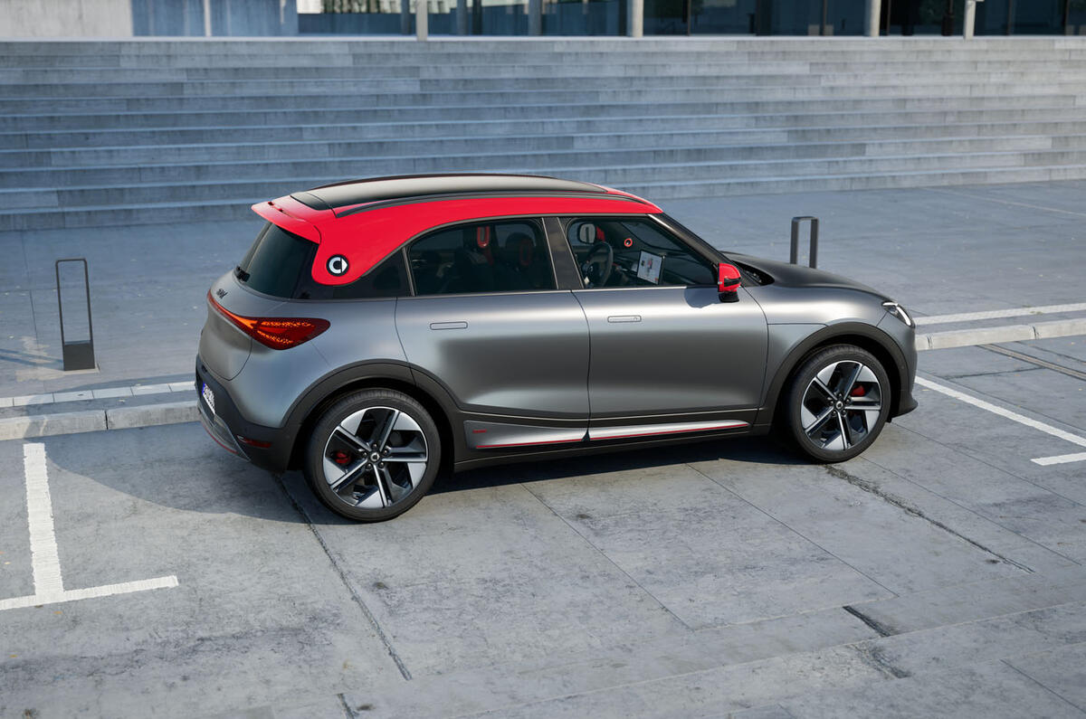 Smart #1 Brabus Right Side view Smart #1 Brabus Right Side view