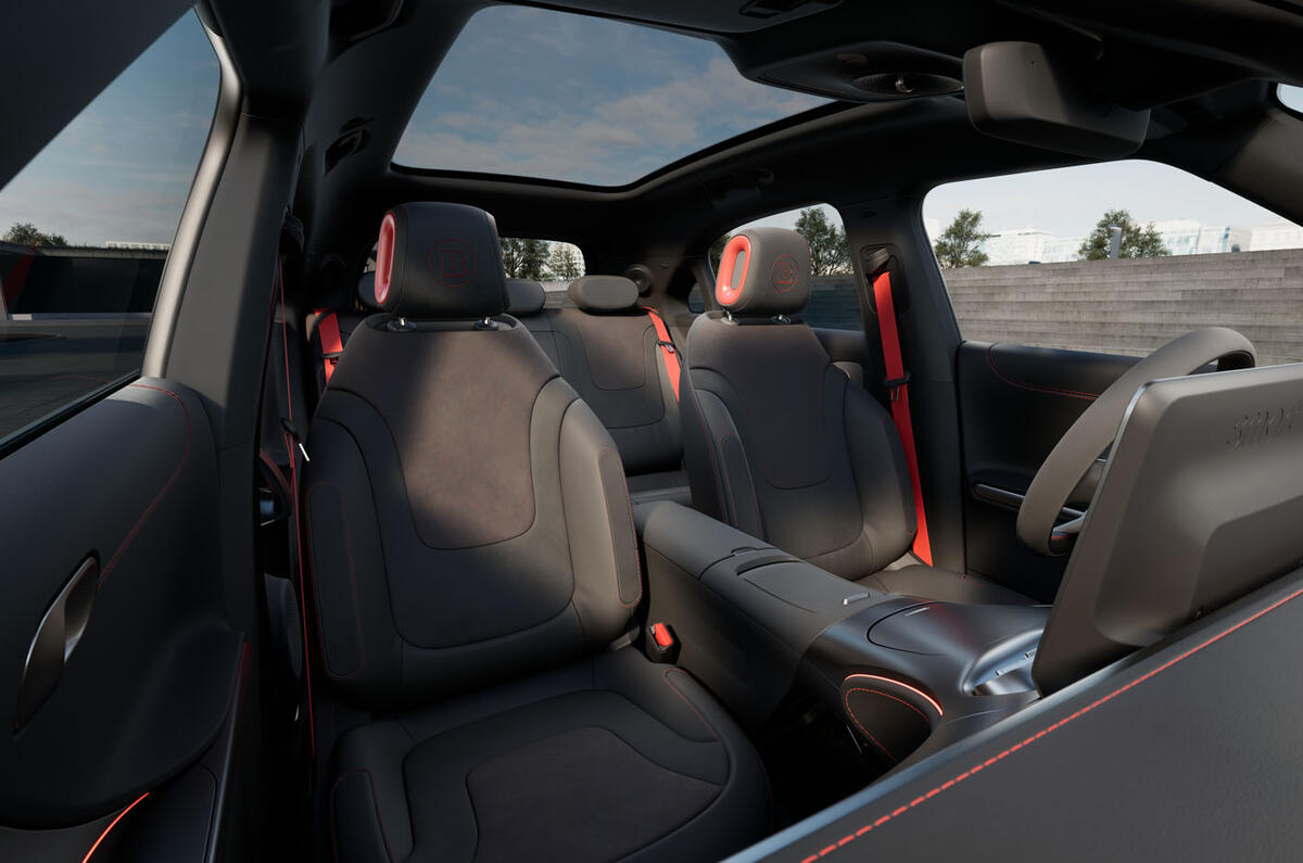 Smart #1 Brabus front seats  Smart #1 Brabus front seats