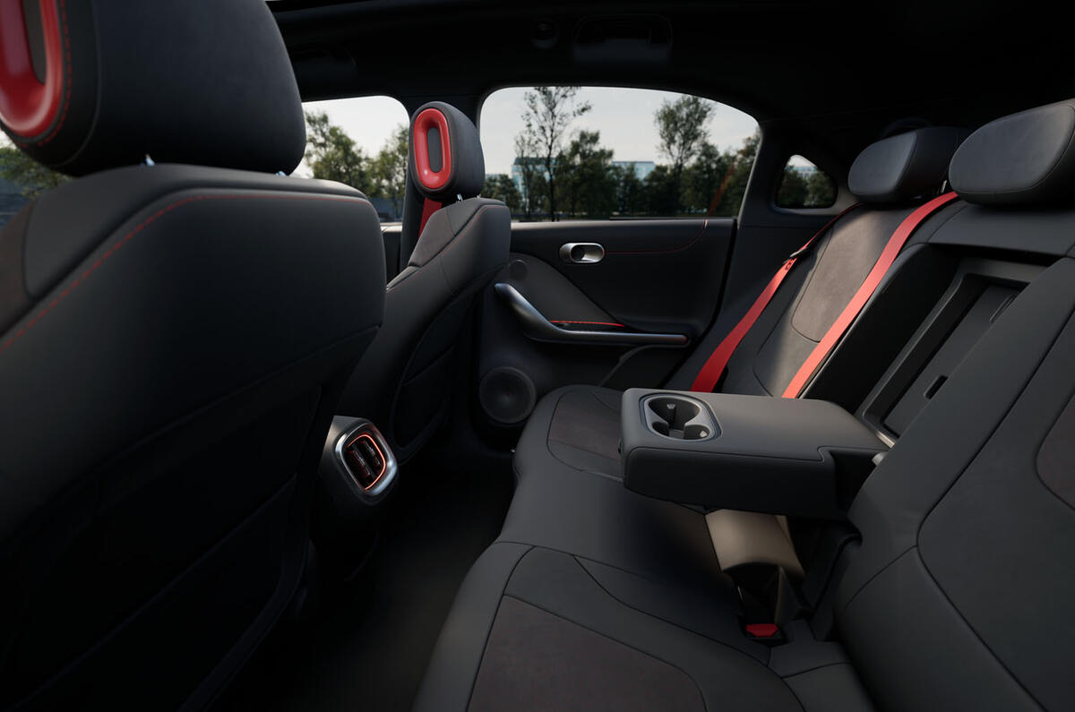 Smart #1 Brabus rear seats Smart #1 Brabus rear seats