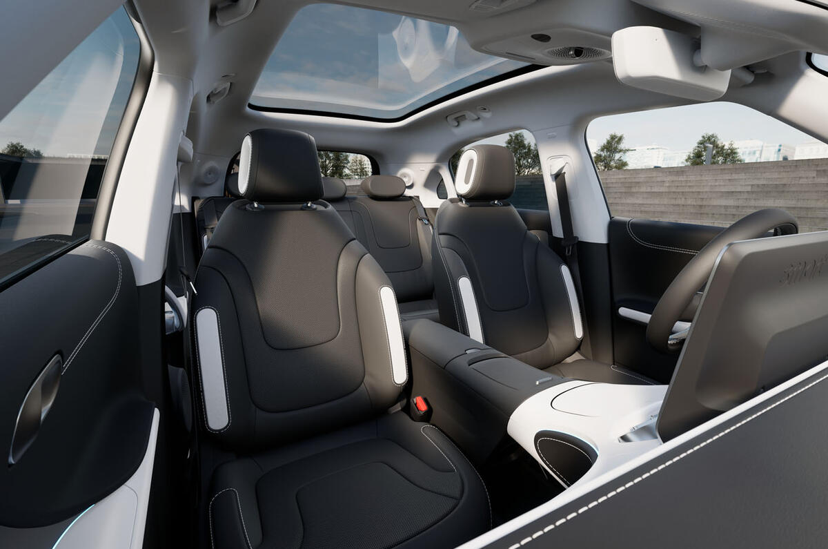 Smart #1 Premium interior front seats