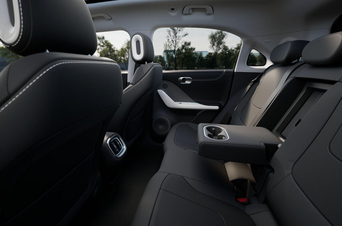 Smart #1 Premium interior rear seats