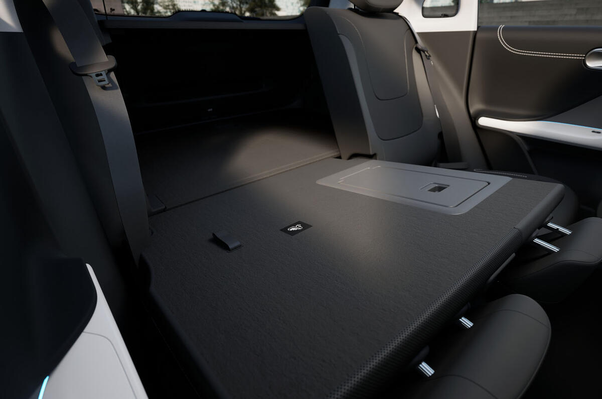 Smart #1 Premium interior rear seats Foldable Rear Bench 