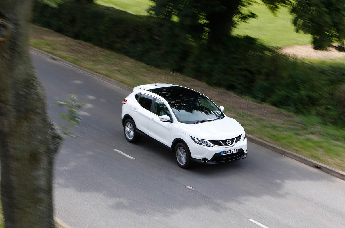 New versus used: Nissan Qashai or Range Rover Evoque?