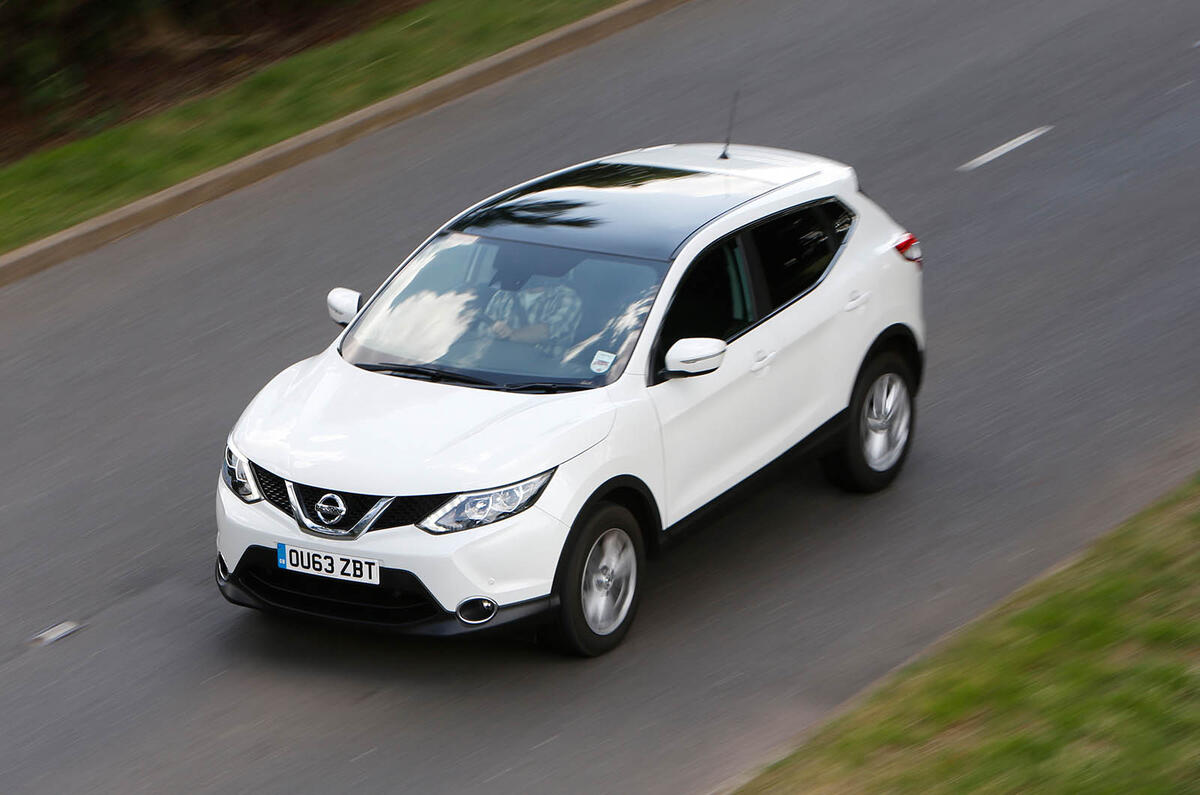 New versus used: Nissan Qashai or Range Rover Evoque?