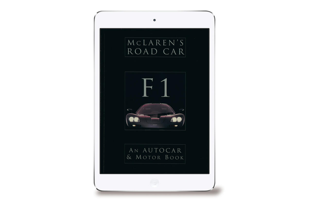 no title McLaren P1, McLaren F1 and McLaren 12C books now available to download