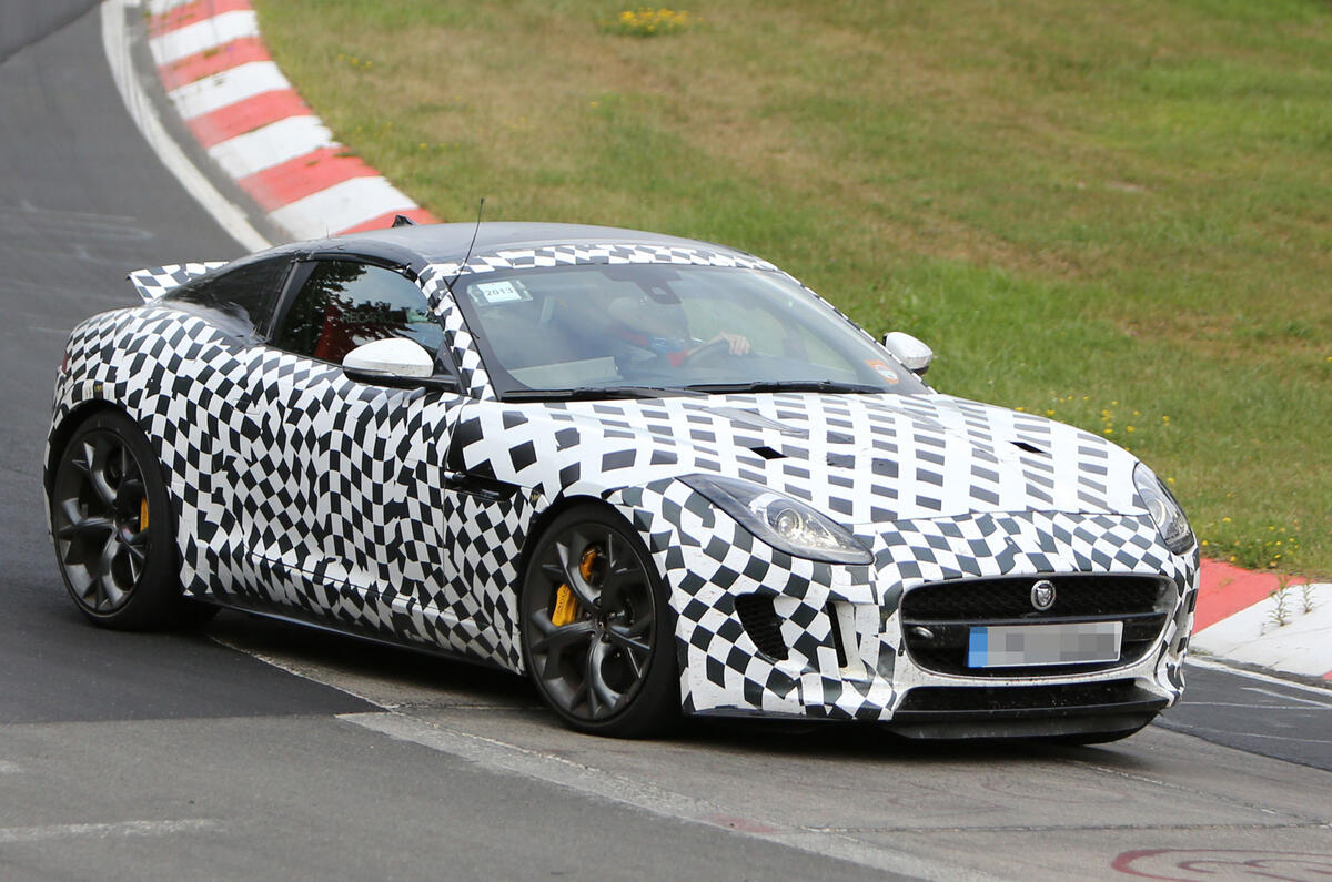 no title Jaguar F-Type R Coupe spotted