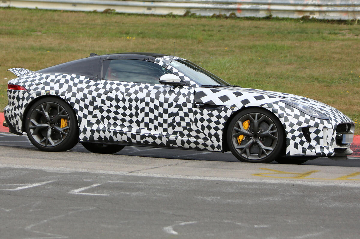 no title Jaguar F-Type R Coupe spotted