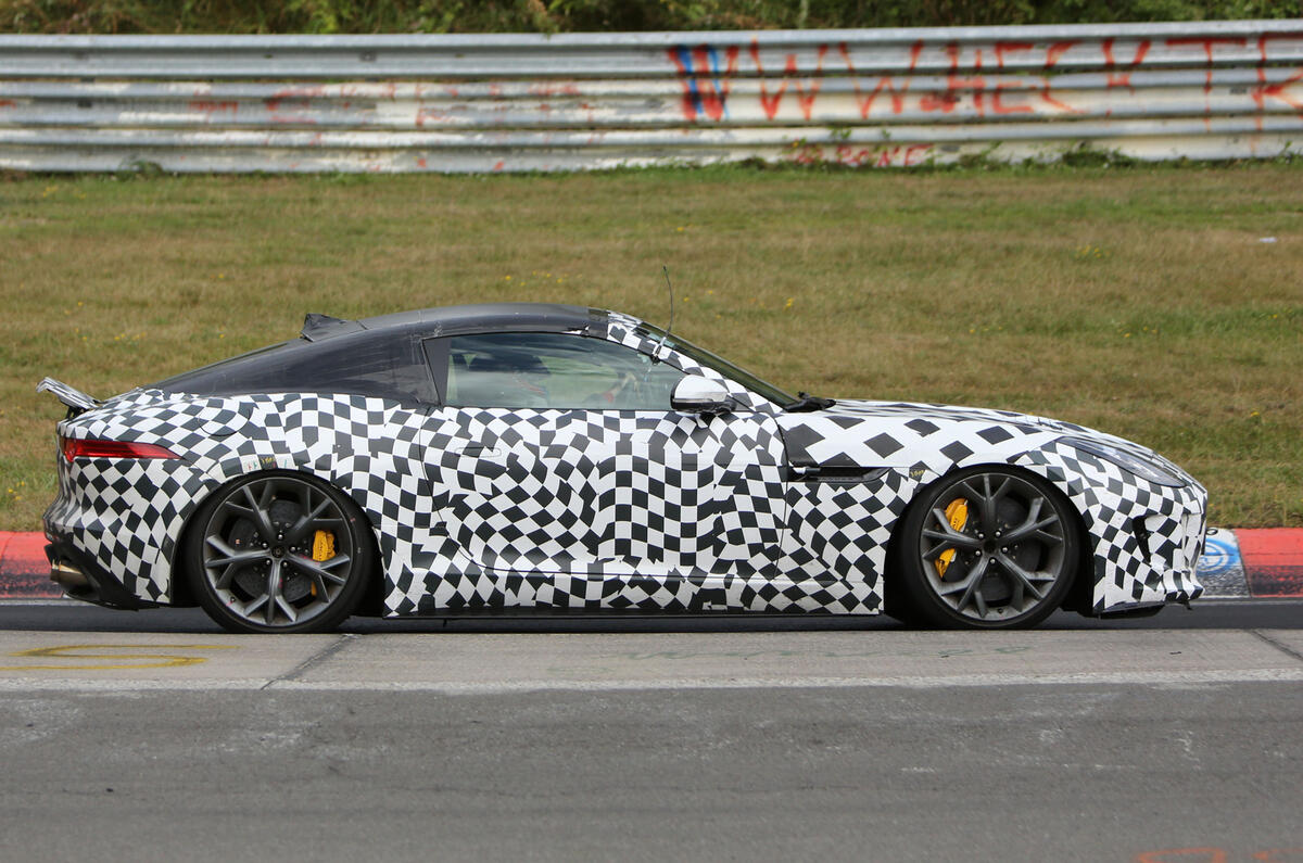 no title Jaguar F-Type R Coupe spotted