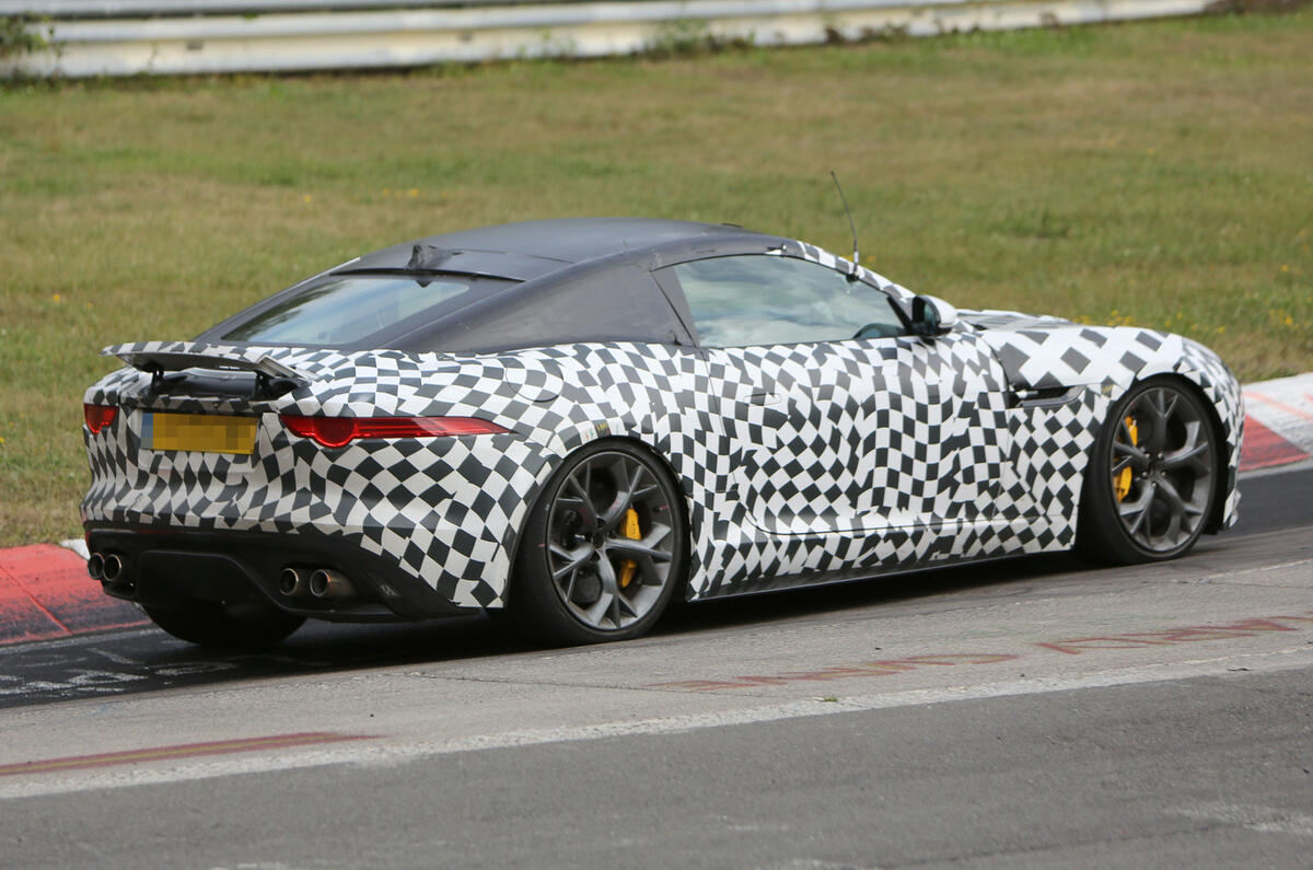 no title Jaguar F-Type R Coupe spotted