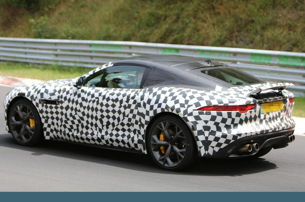 no title Jaguar F-Type R Coupe spotted