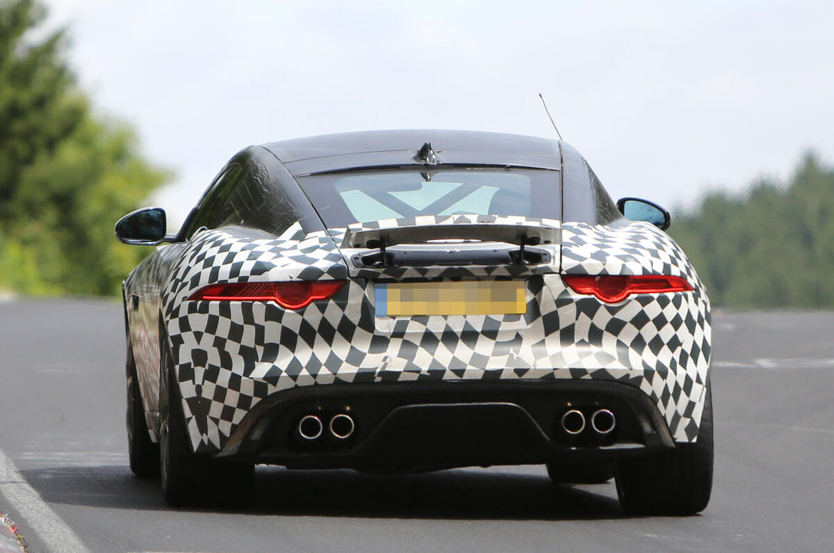 no title Jaguar F-Type R Coupe spotted