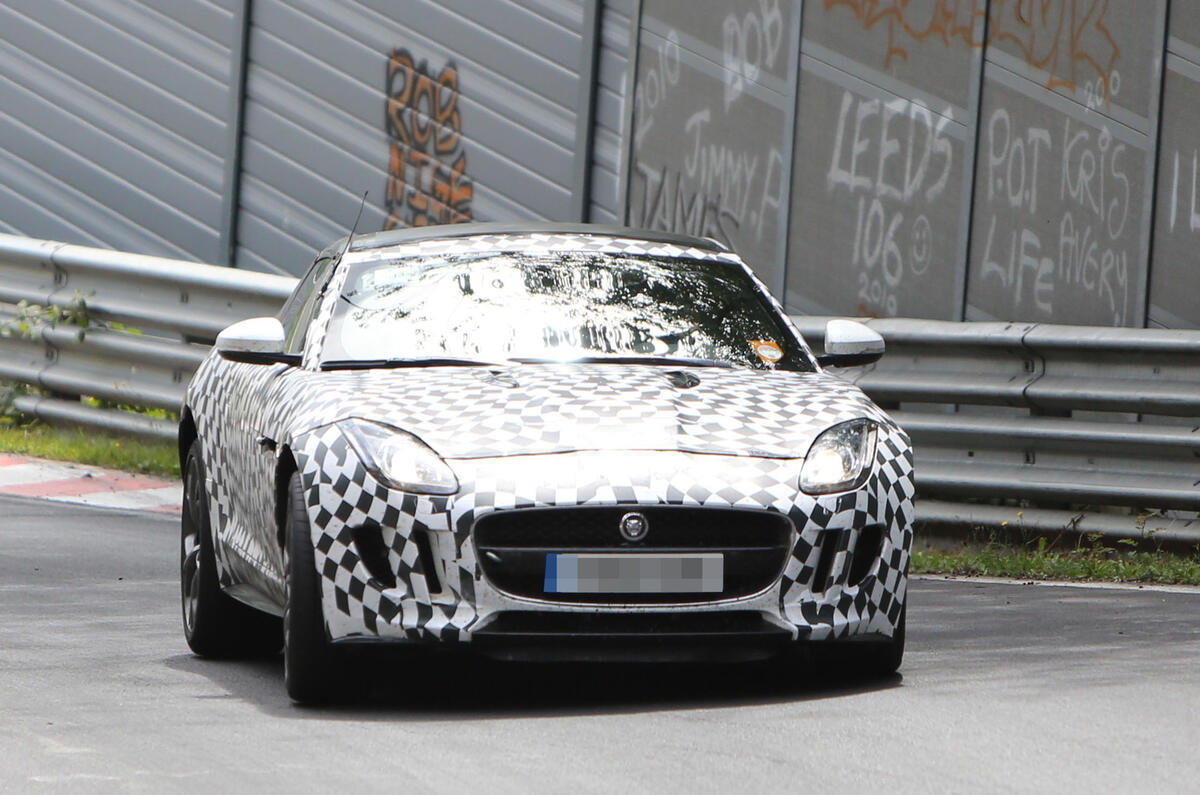 no title Jaguar F-Type R Coupe spotted