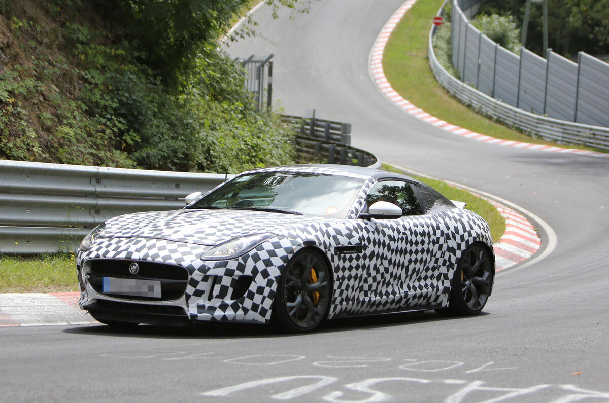 no title Jaguar F-Type R Coupe spotted