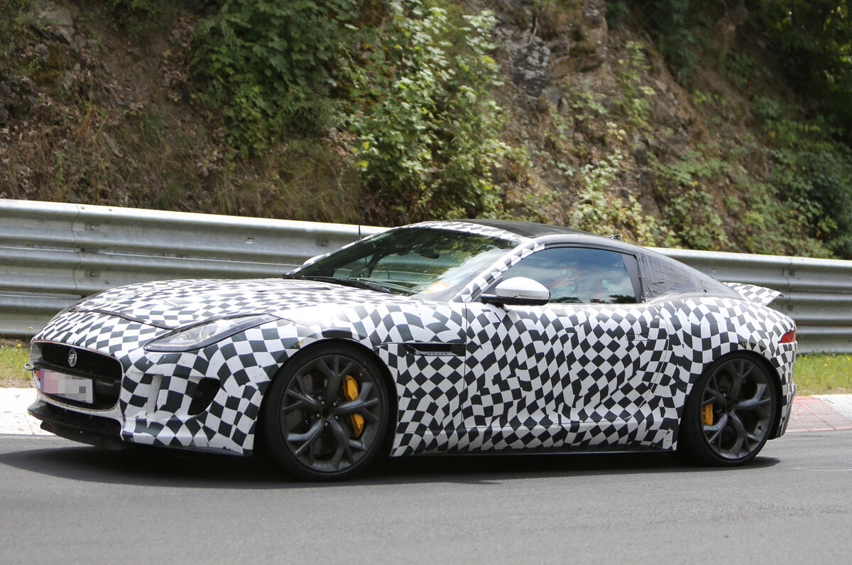 no title Jaguar F-Type R Coupe spotted