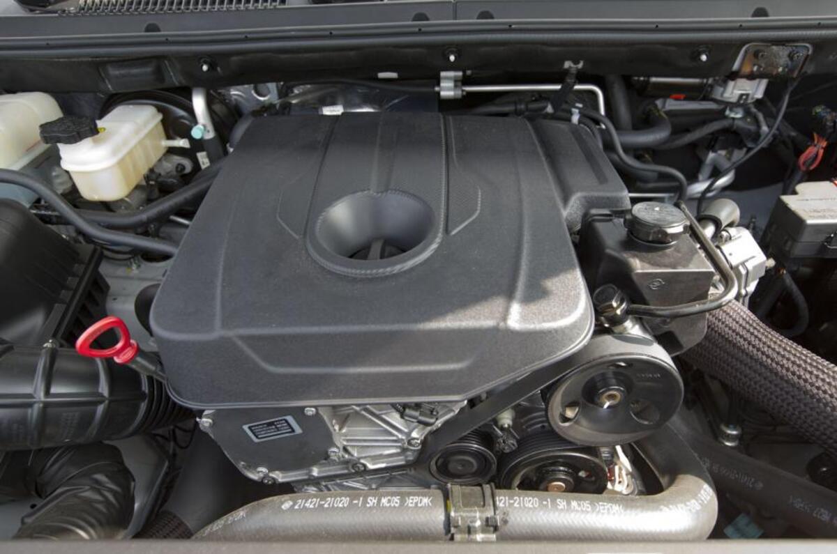 2.0-litre Ssangyong Turismo diesel engine