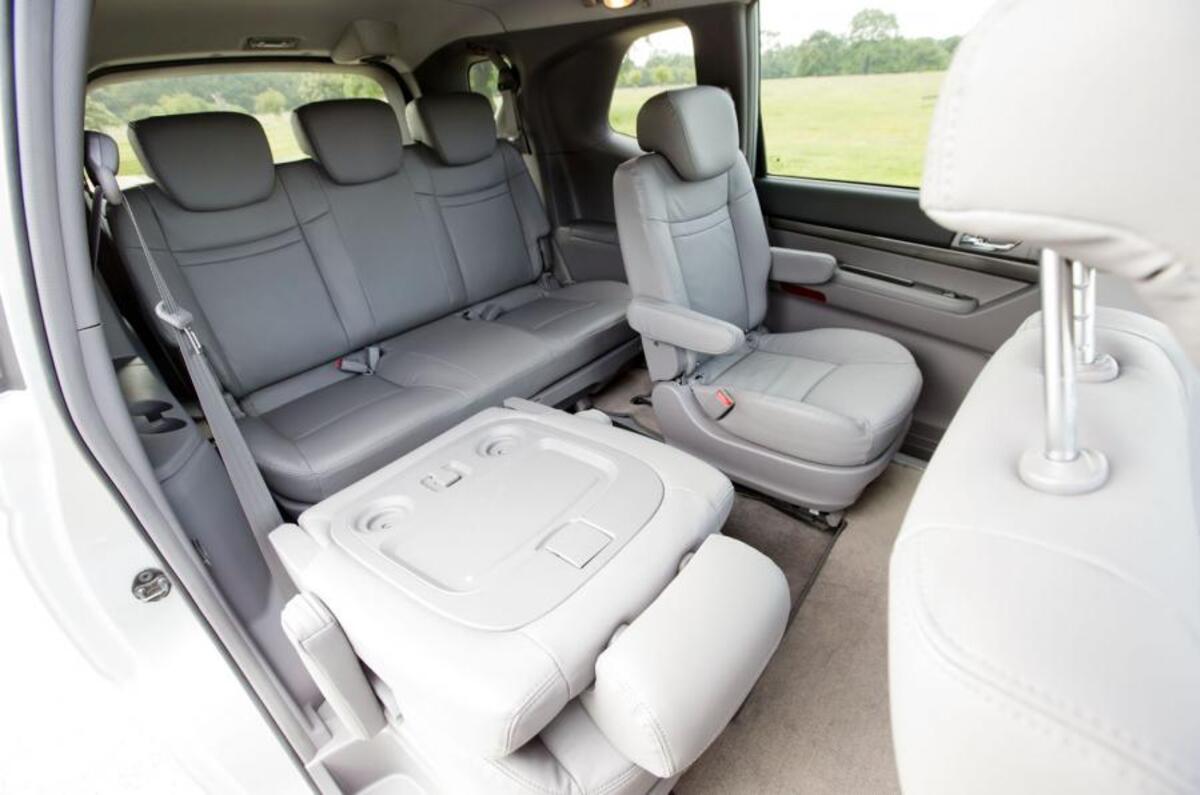 Ssangyong Turismo third row seats