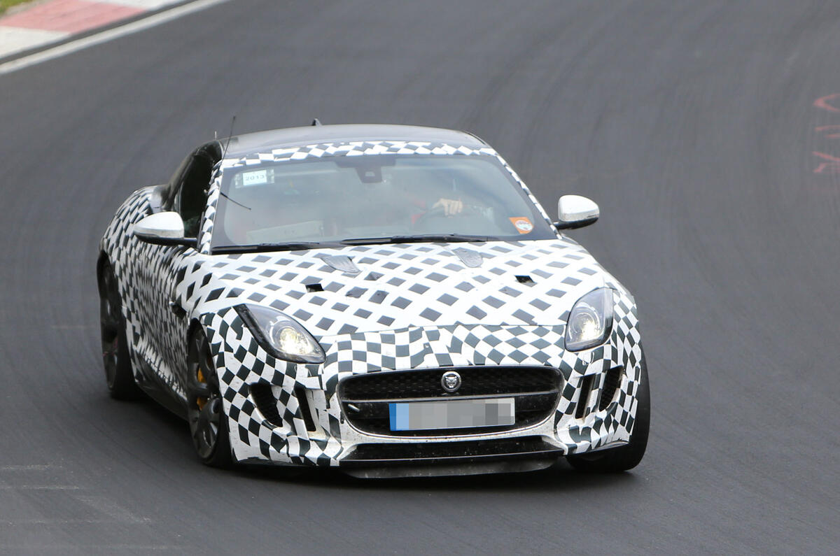 no title Jaguar F-Type R Coupe spotted