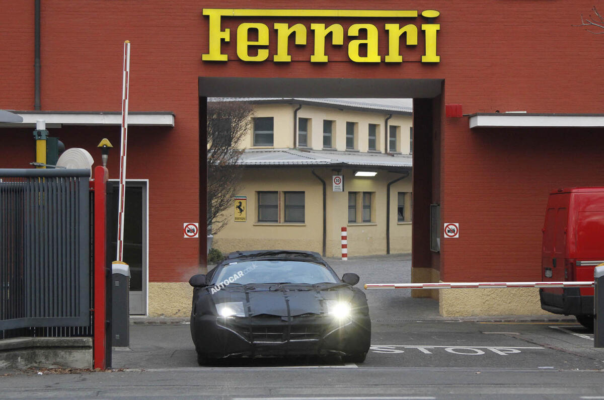 no title Next Ferrari 599 spied testing