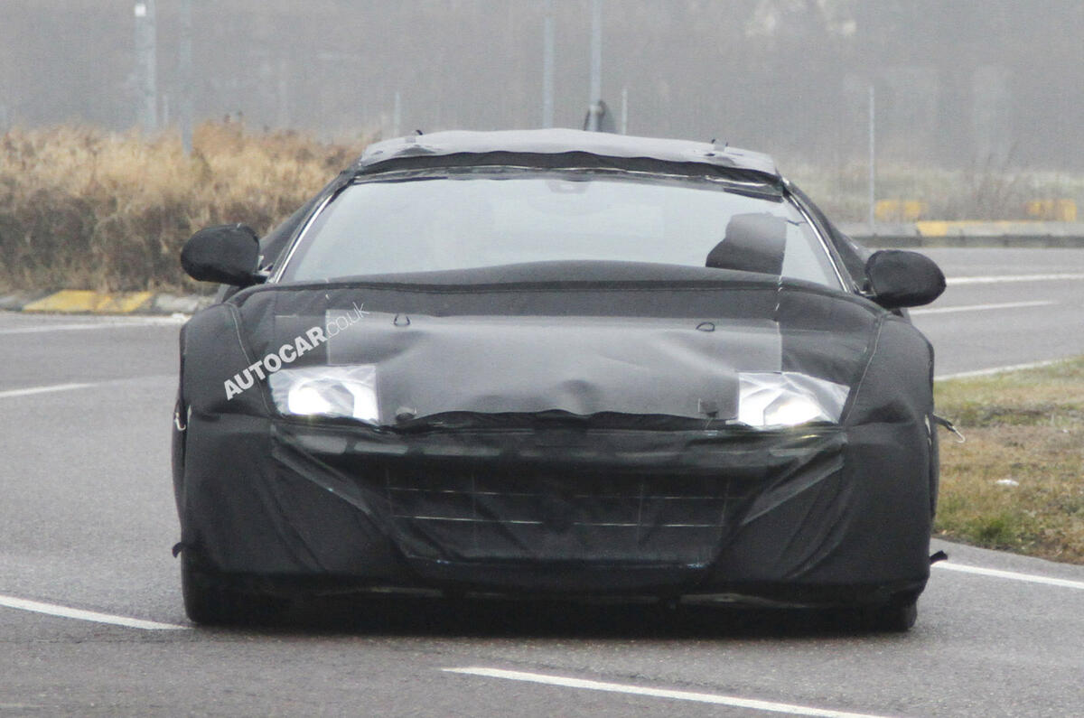 no title Next Ferrari 599 spied testing