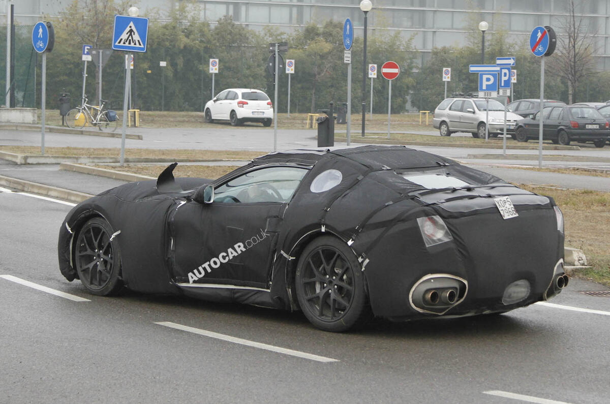 no title Next Ferrari 599 spied testing