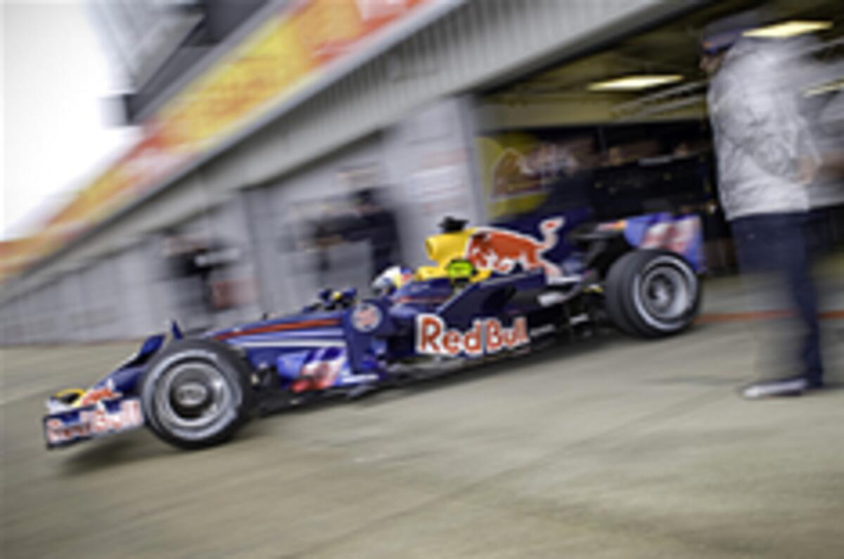 Loeb tries Formula One