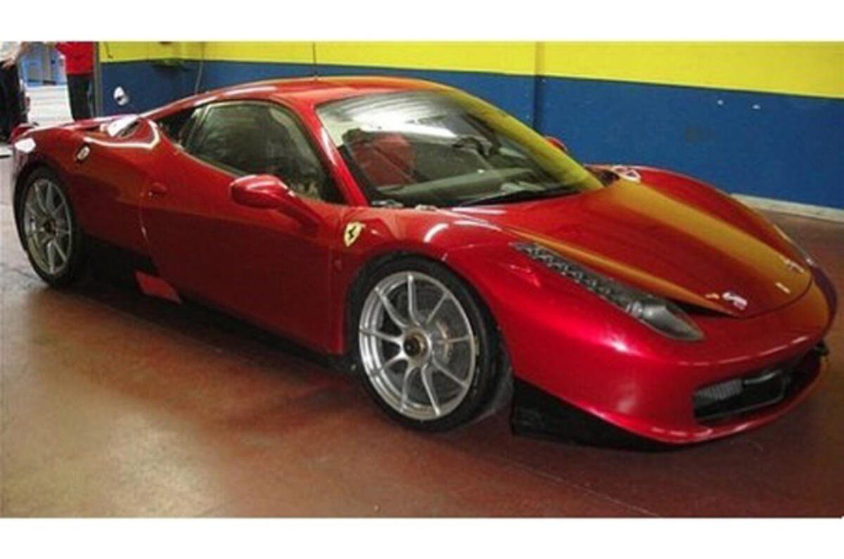 Ferrari 458 Italia racer - first pics