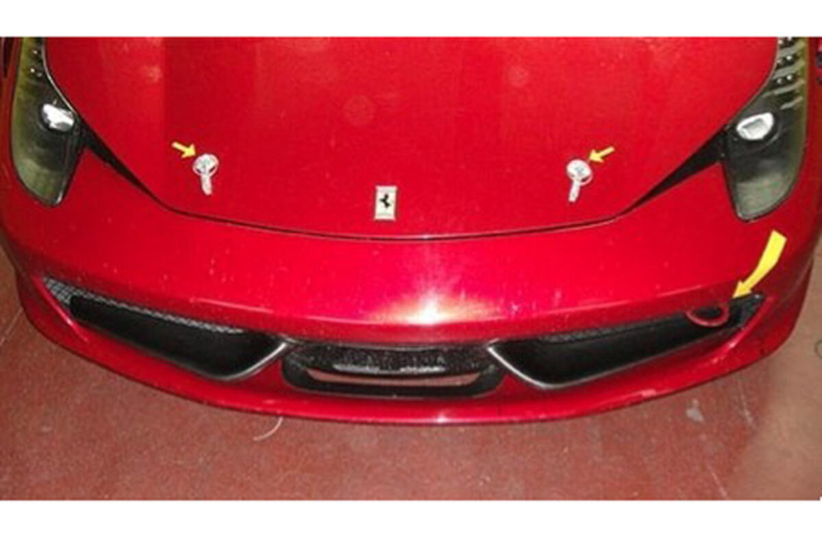 Ferrari 458 Italia racer - first pics