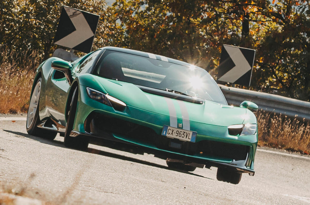 Ferrari 296 Speciale 2025 01 front cornering