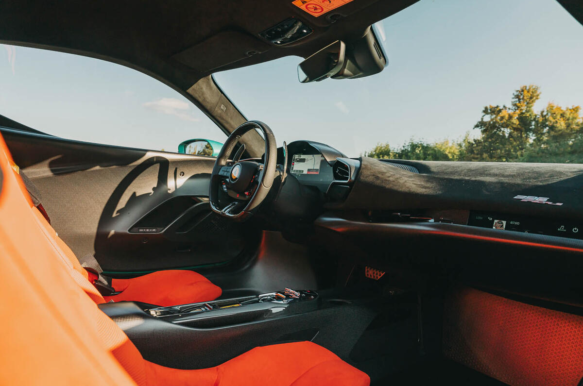 Ferrari 296 Speciale 2025 08 interior Ferrari 296 Speciale 2025 08 interior