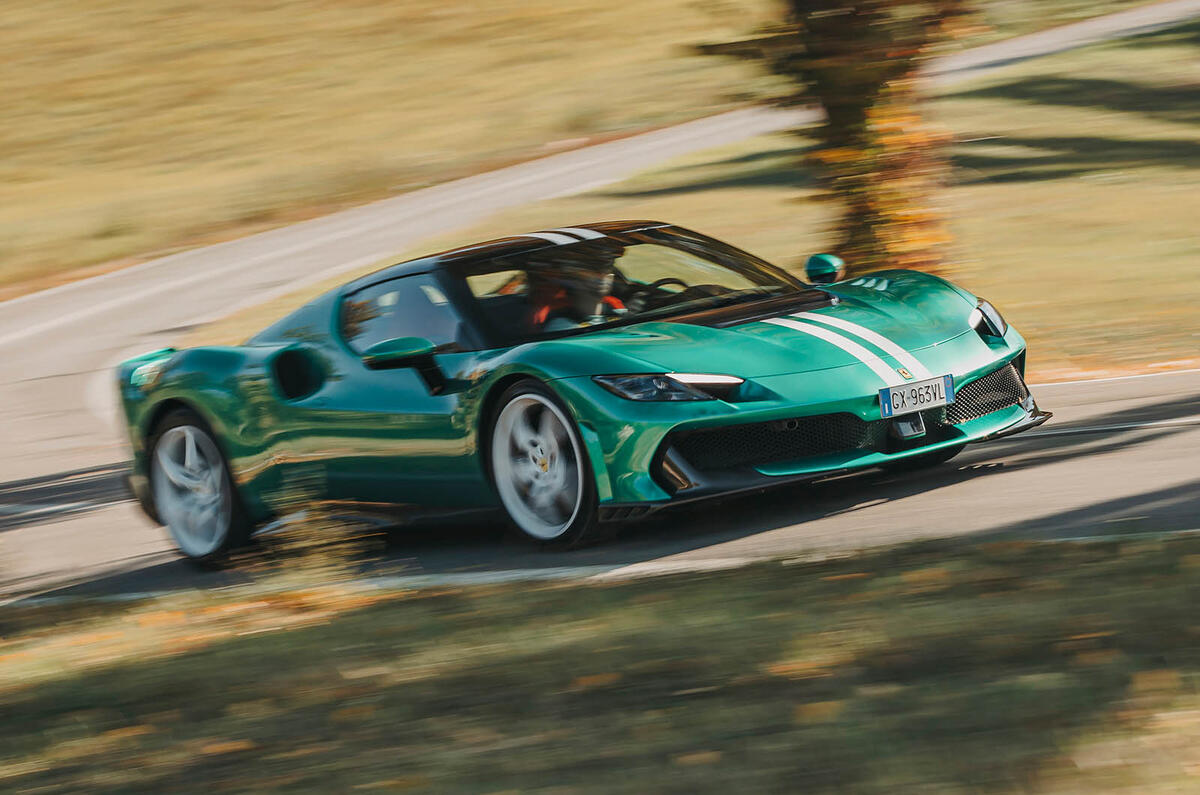 Ferrari 296 Speciale 2025 12 front cornering Ferrari 296 Speciale 2025 12 front cornering