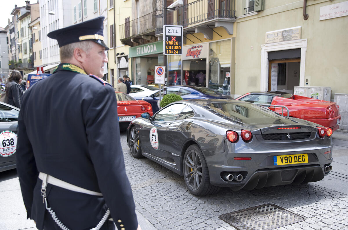 Ferrari F430 at Mille Miglia