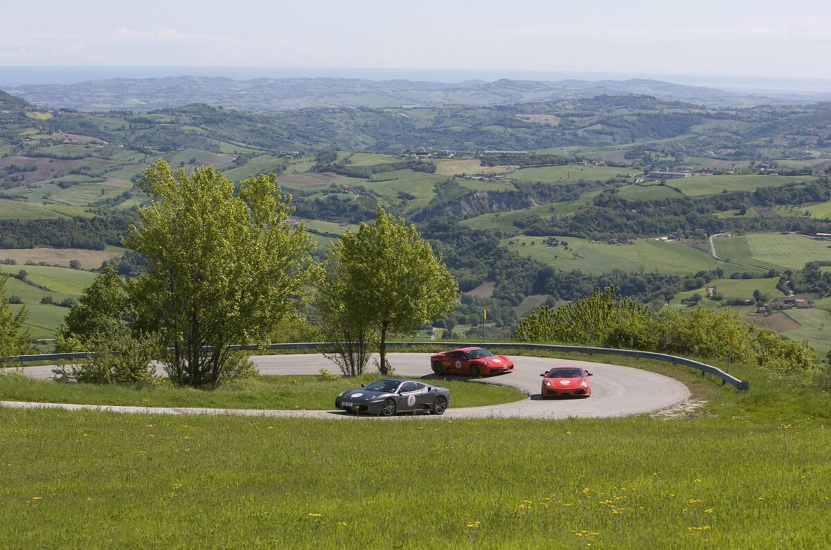 Ferrari F430 at Mille Miglia