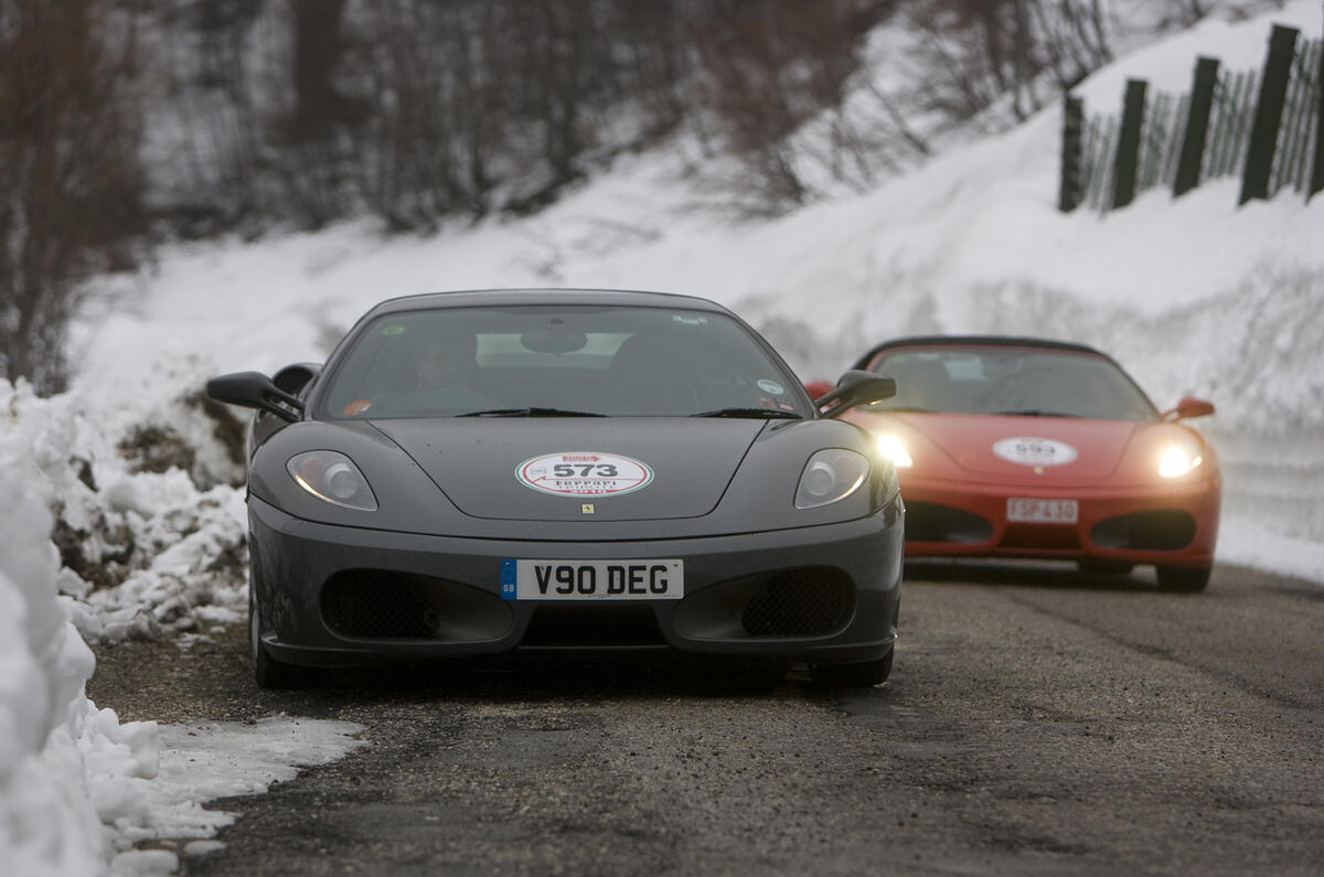 Ferrari F430 at Mille Miglia