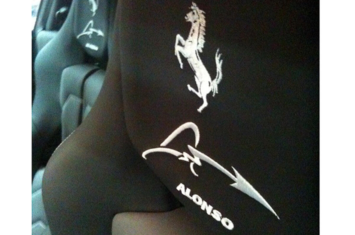 Alonso gets a Ferrari 458 Italia