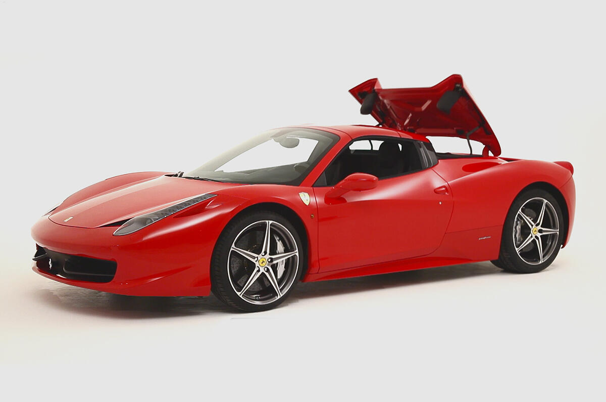 Frankfurt show: Ferrari 458 Spider