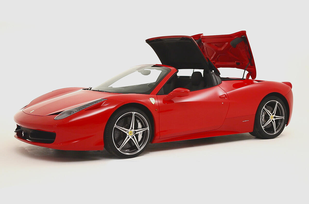 Frankfurt show: Ferrari 458 Spider
