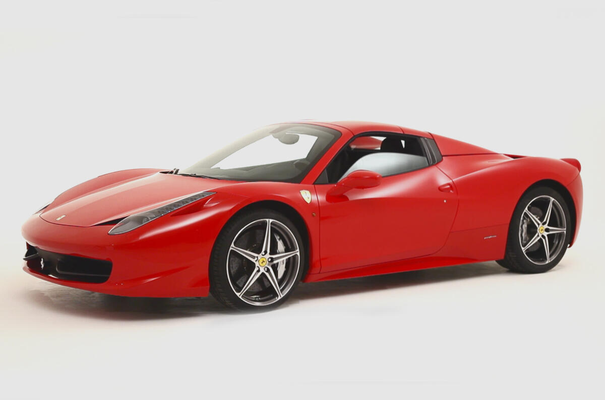 Frankfurt show: Ferrari 458 Spider