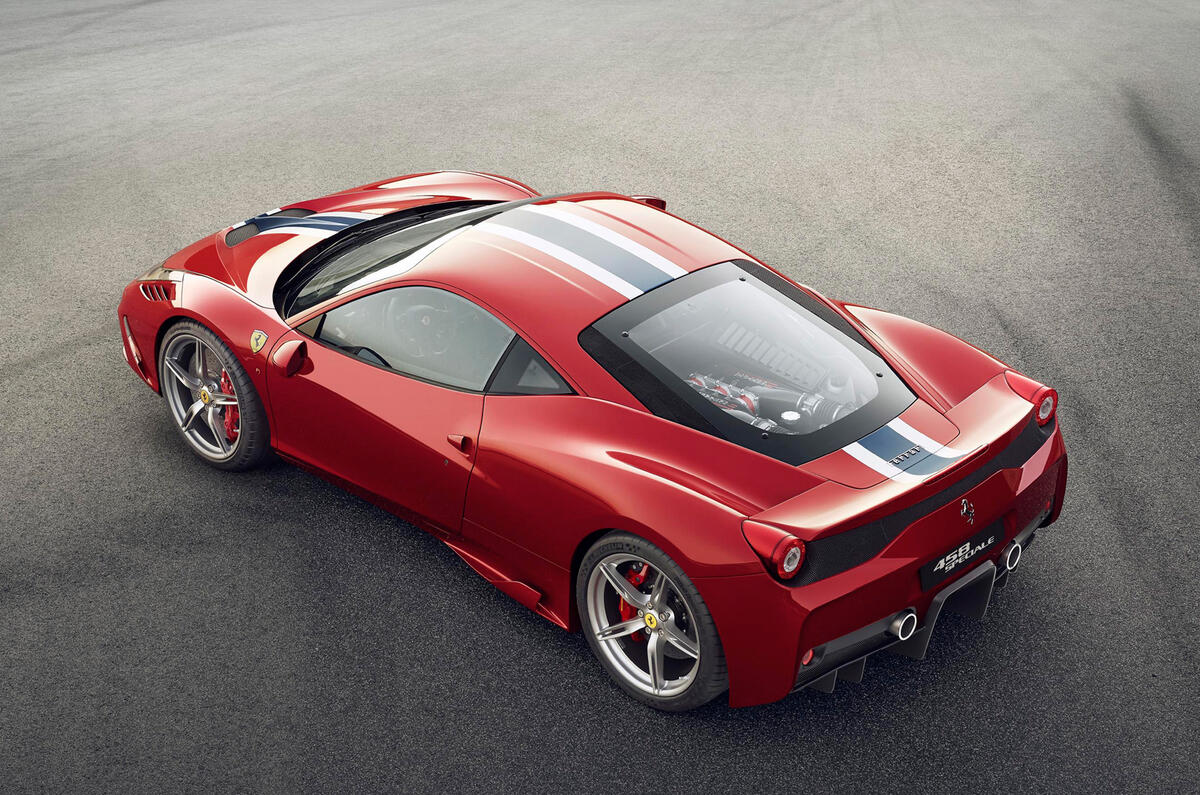 Frankfurt motor show 2013: Ferrari 458 Speciale