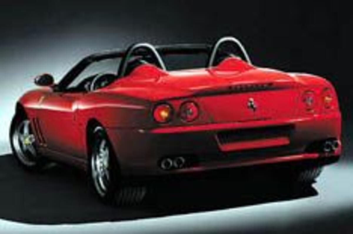 Flip-top Ferrari will cost £180k